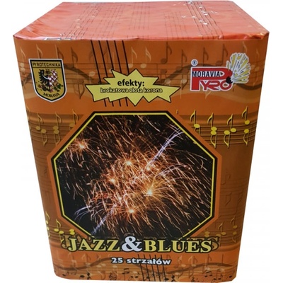 PyroMoravia Ohňostroj Jazz & Blues baterie 25 ran PM2331-A