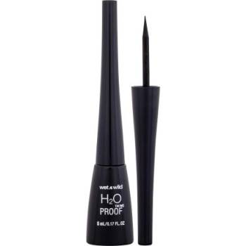 Wet n Wild H2O Proof Liquid Eyeliner дълготрайна и водоустойчива очна линия 5 ml нюанс Black