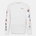 Off White Тениска Off White Men's Diag Skate T Long Sleeve T-Shirt - White-Black