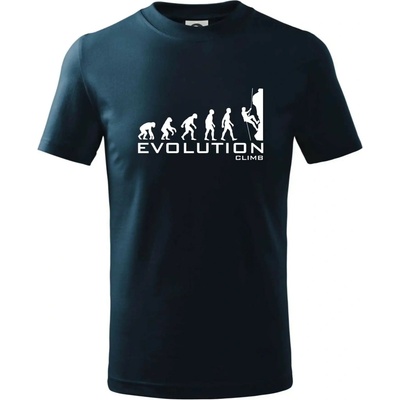 Evolution Climb tričko detské tmavomodrá