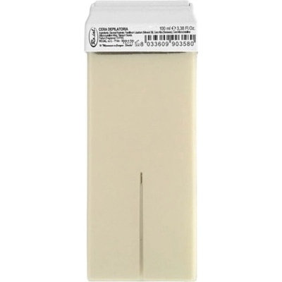 RO.IAL. Latte/Profesionální depilační vosk s širokou Roll-on hlavicí - mléko 100 ml
