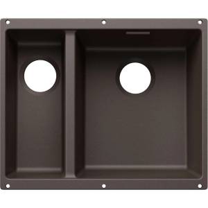 BLANCO Subline 340/160 - Мивка от Silgranit, 56x46 см, цвят кафе 527816 (527816) Мивка за вграждане