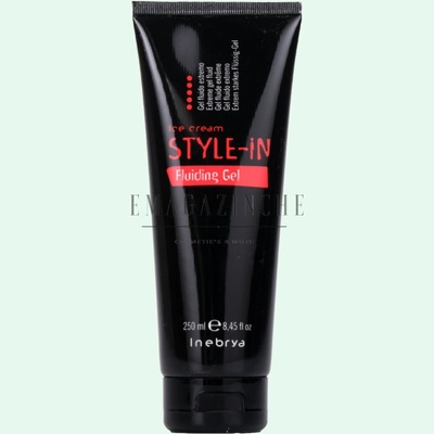 Inebrya Гел-флуид за стилизиране с изключително силна фиксация 250 мл. Ice Cream Style-In Fluiding Gel Extreme Gel Fluid (0221028)