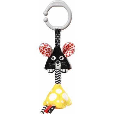 BabyOno Plyšové chrastítko MOUSE