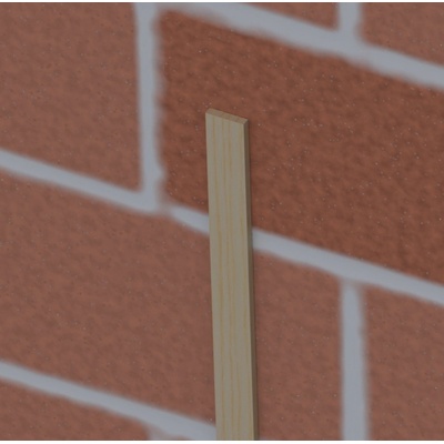 Omítník borovice 18x4mm, délka 240cm