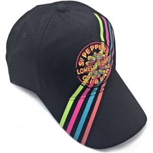 The Beatles Sgt Pepper Drum Шапка с козирка Stipes UNI (BEATBBCAP02B)