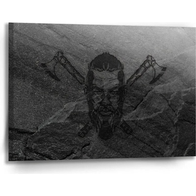 Sablio Obraz Vikingové Stone - 90x60 cm