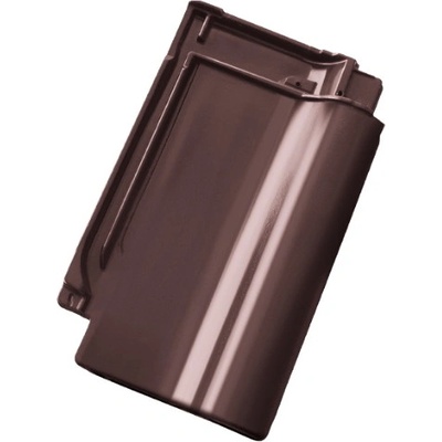 Tondach Samba / Sensaton 11 škridla veľkoformátová posuvná glazúra hnedá