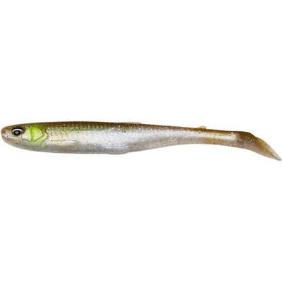 Savage Gear Gumová nástraha Slender Scoop Shad Green Silver - 9cm 4g