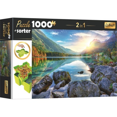 Trefl s třídičem 2v1 Jezero Hintersee Německo 1000 dílků