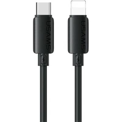 Usams SJ788USB01 dátový Type-C – Lightning 100cm černý