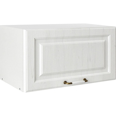 Matis Кухненски шкаф горен с една повдигаща врата rustic vh80/36 бял