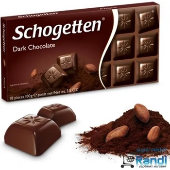Schogetten Шоколад Schogetten черен 100гр