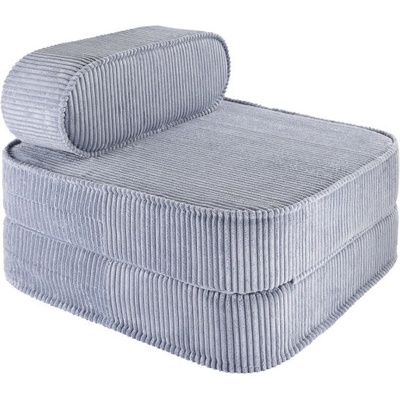 Wigiwama Detské rozkladacie kreslo Blueberry Blue Flip