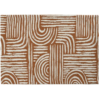 Sander Žakárové prestieranie Arcus burnt sienna 35x50cm