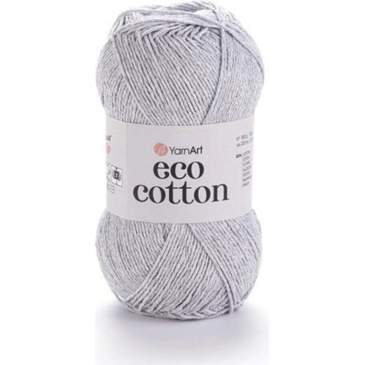 Yarn Art příze Eco Cotton_763 šedá