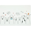 Podložka pro psy pod misku, pejsci L Zolux