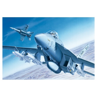 Italeri Model Kit letadlo 0083 F/A-18E SUPER HORNET 1:72
