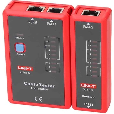 UNI-T Tester kabelu UNI-T UT681L (RJ45, RJ11) – Zboží Dáma