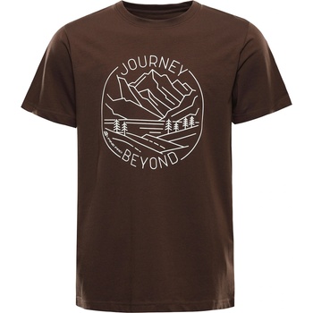 ALPINE PRO Мъжка памучна тениска ALPINE PRO MOROL дъждовен барабан вариант pd ALPINE PRO | Zhalt Kafyav | МЪЖЕ | S