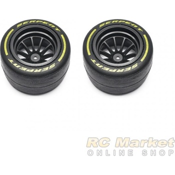 Serpent Wheel/tyre set rr M 2 F190