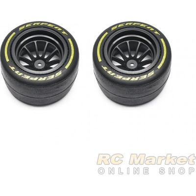 Serpent Wheel/tyre set rr M 2 F190