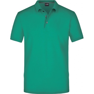 James & Nicholson polokošile JN 708 krátký rukáv pánská COT-02070803501 zelená irská