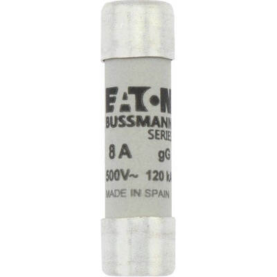 Pojistka válcová EATON 10X38 8A gG 500V PV10 C10G8