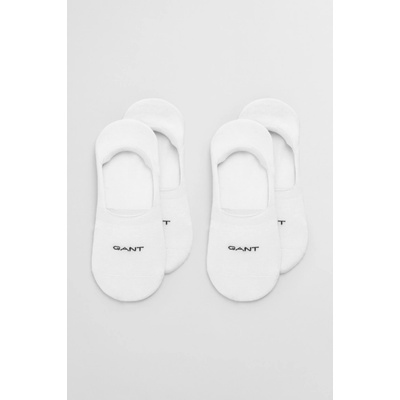 Gant ponožky INVISIBLE SOCKS 2-PACK biela