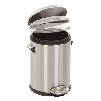 Image 1 of EKO-Europe EKO Кош за отпадъци с педал BELLE DELUXE- 5 литра - мат (EKO 921705 - Matt s/s)