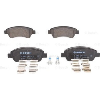 BOSCH Sada brzdových platničiek kotúčovej brzdy 0986494623