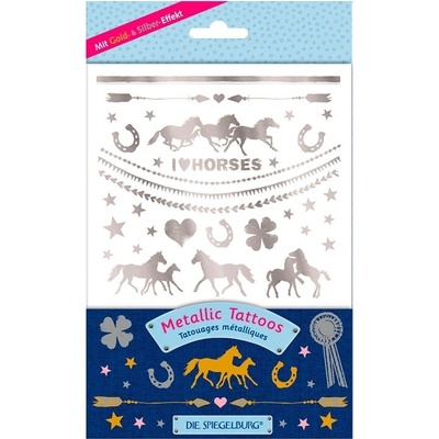 Spiegelburg Metalické tetovanie I Love Horses