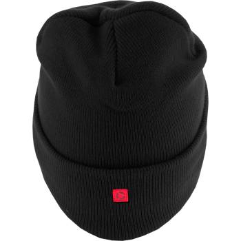 Masterdis Бийни шапка в черен цвят MSTRDS Letter Cuff Knit Beanie U UB-10582-00377 - Черен, размер one size