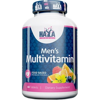 Haya Labs Men's Multivitamin Food Based, 60 таблетки, Haya Labs