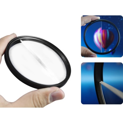 FILM-TECHNIKA Split Diopter efekt dělené dioptrie 72 mm