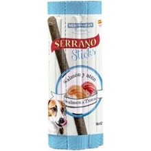 Serrano Dog Sticks Salmon & Tuna, tyčinka 16 x 12 g