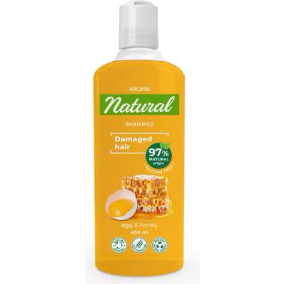 AROMA Шампоан aroma natural Яйце и Мед 400 мл