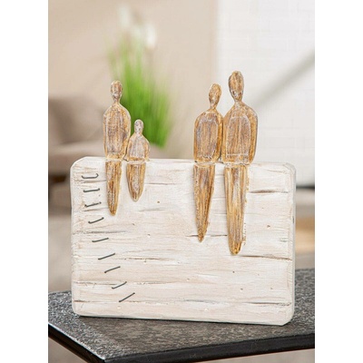 Gilde Dřevěná dekorace rodinná Family, 26 cm