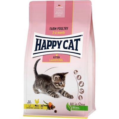 Happy Cat Supreme Junior Land Geflügel 4 kg