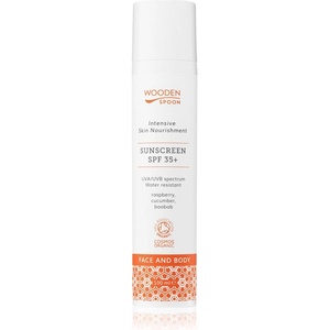 Wooden Spoon Skin Nourishment слънцезащитен лосион за лице и тяло SPF 35 100ml