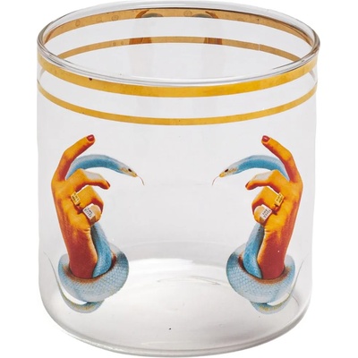 Seletti Чаша за вода TOILETPAPER HANDS WITH SNAKES 8, 5 cм, Seletti (SLT15981)