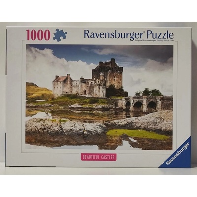 RAVENSBURGER Impozantní hrady a zámky Eilean Donan Castle Velká Británie 1000 dílků