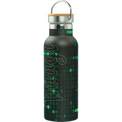 Baagl Termoláhev s bambusovým víčkem Numbers 500 ml