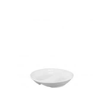 Image 1 of Horecano - Порцеланов рамекин двусекционен ф9см бял LANA-(HC-561115) (01561115)