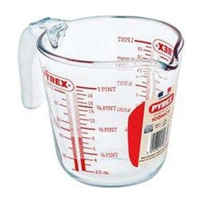 Odměrka Pyrex skleněná vícebarevná 500 ml