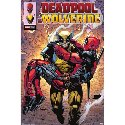 Plagát, Obraz - Marvel - Deadpool & Wolverine, 61 × 91.5 cm