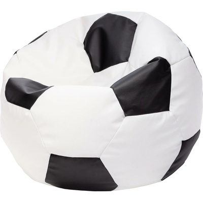 Ecopuf FOOTBALL M ekokoža E14 Čierna