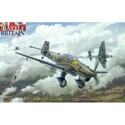 Italeri Model Kit letadlo 2807 Ju-87B Stuka Battle of Britain 80th Anniversary 1:48