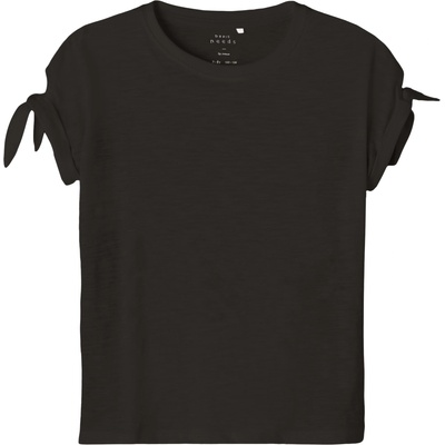 NAME IT Тениска 'veet' черно, размер 134-140