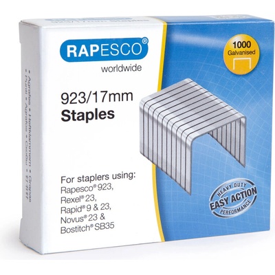 Rapesco Телчета за телбод, размер 23/17 mm, 1000 броя